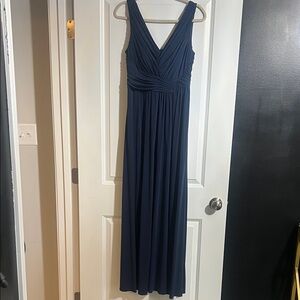 Signature by Sangria Deep Blue Maxi Dress